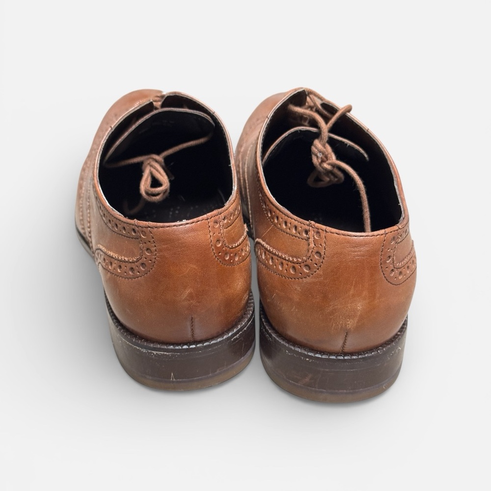 Classic Cole Haan Leather Brogues in 10 W - Picture 4 of 6